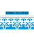 Stencil S1064 - Barrado Gotas - 10X30 cm