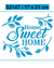 Stencil S2147 - Home Sweet Home - 17X21 cm