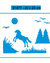 Stencil S1877 - Paisagem Cavalo no Pasto - 20X25 cm