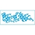 Stencil Litoarte STG 032 - Flores e Arabescos Coloniais - 17X42 cm