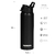 Botella Deportiva aluminio Waterdog Junko 750 cc - Rustikal Fuegos