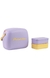 Lunchera Polarbox lila con correa amarilla - comprar online