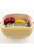 Lunchera Polarbox amarilla con correa rosa - tienda online