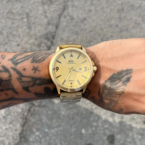 Relógio QKSV Circle Dourado