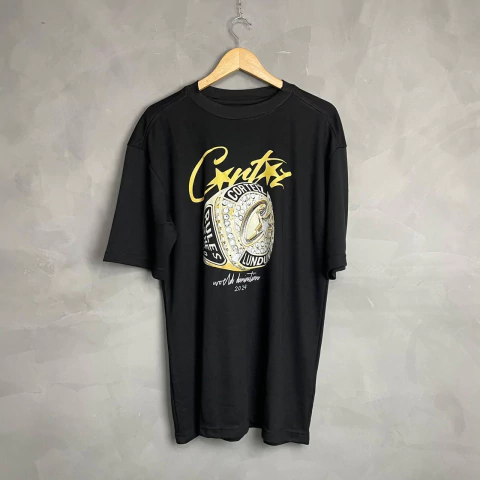 Camiseta Oversized CRTZ London Ring Preto