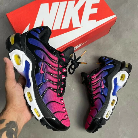 Tênis NK TN Barcelona Roxo e Rosa