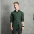 Camisa de Botão Sarja Verde Militar na internet