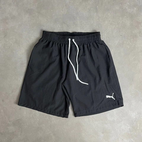 Bermuda Tactel C/ Cordão PM Preto