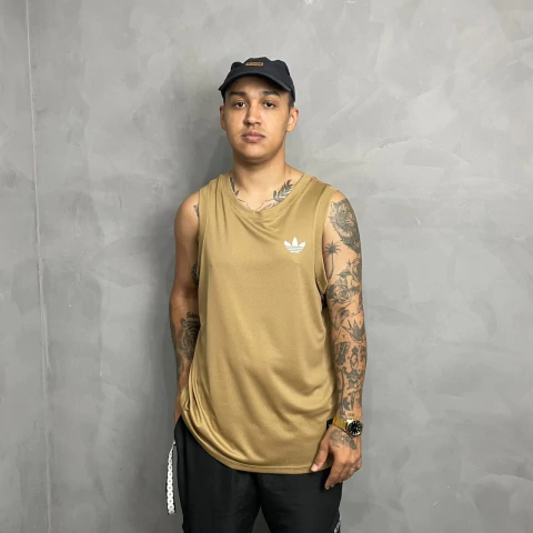 Regata Dry Fit ADD Sport Marrom