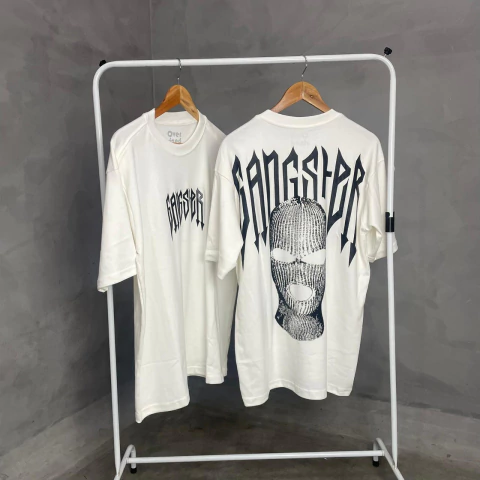 Camiseta Oversized Gangster Balaclava