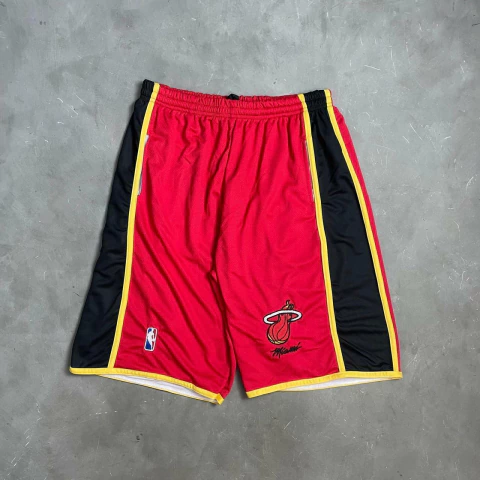 Bermuda de Basquete Miami Heat NBA Vermelha