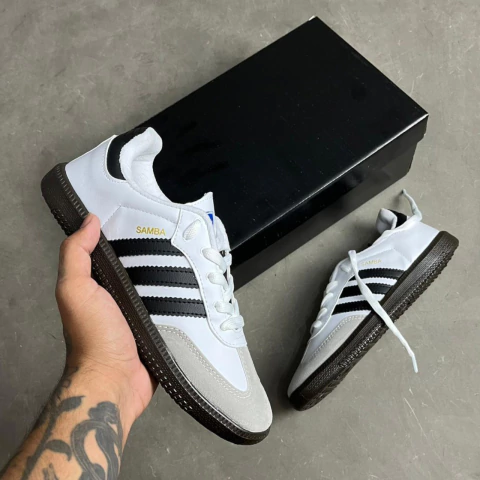 Tênis Skate ADD Samba Branco e Preto
