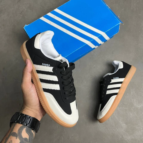 Tênis Skate ADD Samba Preto e Branco