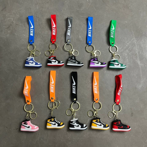 Chaveiro Emborrachado NK Jordan 1