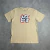 Camiseta Plus Size NK Graffiti Creme
