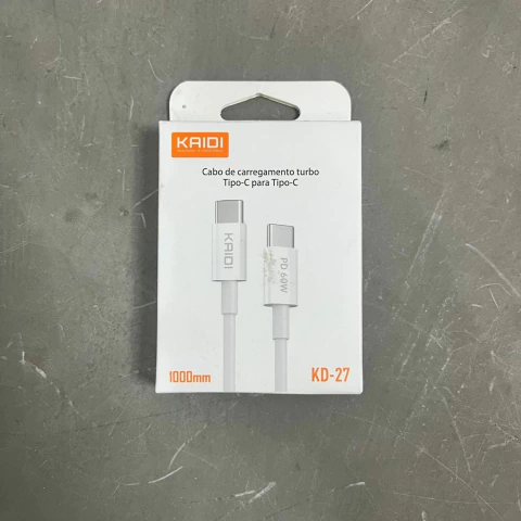 Cabo USB-C Kaidi Turbo 1 Metro
