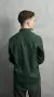 Camisa de Botão Sarja Verde Militar