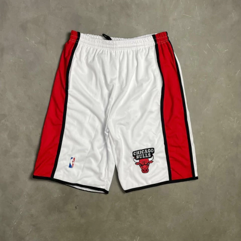 Bermuda de Basquete Bulls NBA Branca