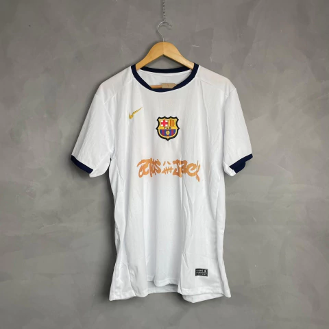 Camiseta de Time Barcelona Cactus Jack Branco