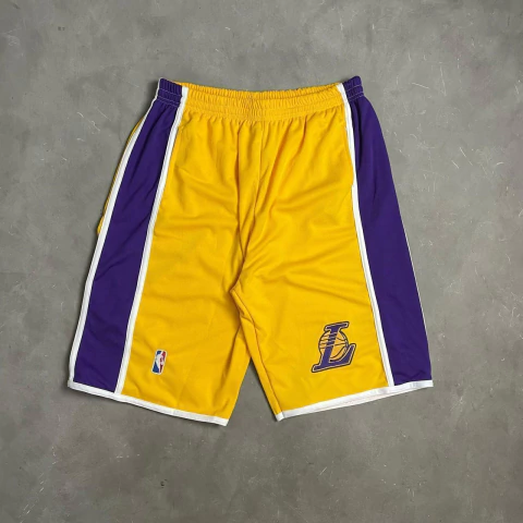 Bermuda de Basquete Lakers NBA Amarela