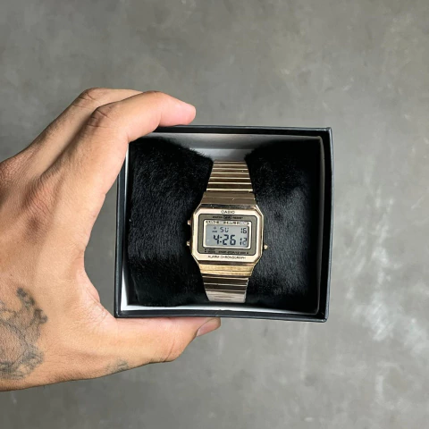 Relógio CAS Vintage A700 Bronze