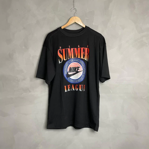 Camiseta Oversized NK Summer League Preto