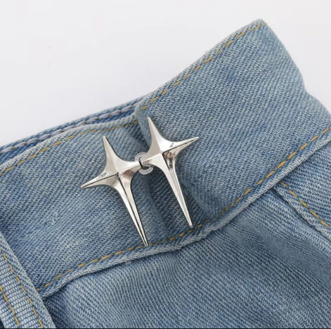 Ajustador de Cintura Pin Y2K Stars