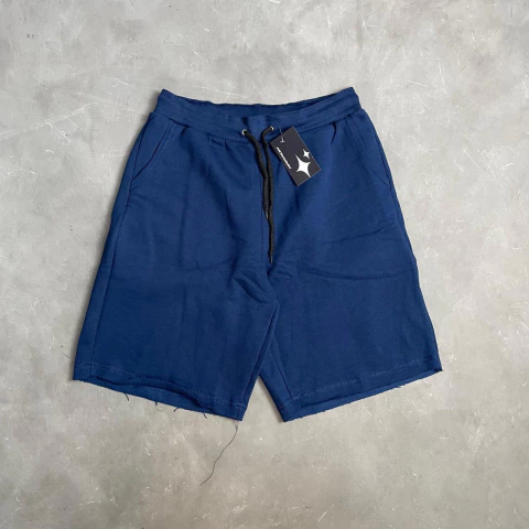 Bermuda Moletom Streetwear MRSP Azul Marinho