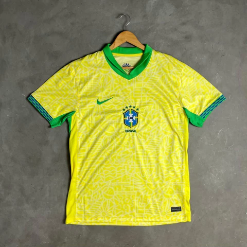 Camiseta de Time Tailandesa Seleção Amarela