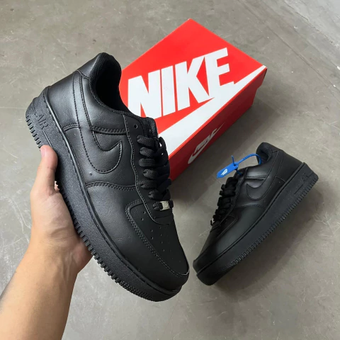 Tênis NK Air Force 1 Preto Premium