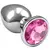 Plug Anal com Cristal Brilhante Tamanho M - Sexy Import - comprar online