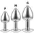 Plug Anal com Cristal Brilhante Tamanho M - Sexy Import - loja online