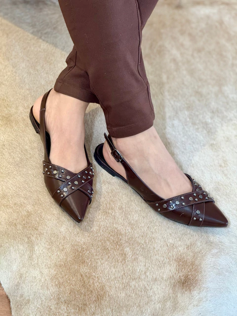 Sapatilha Dulce - Marrom - comprar online