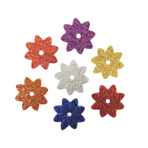 Aplik Gliter - Flor 04