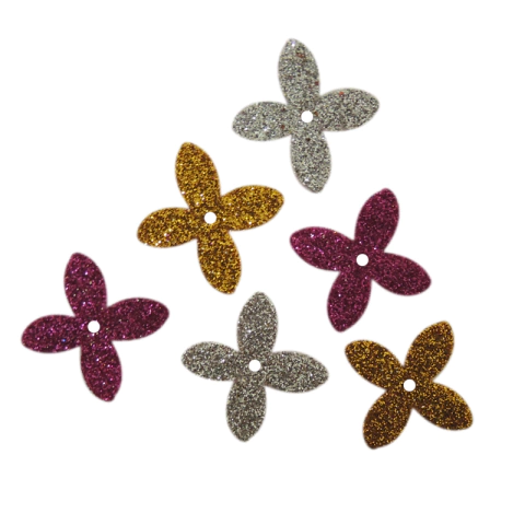 Aplik Gliter - Flor 08