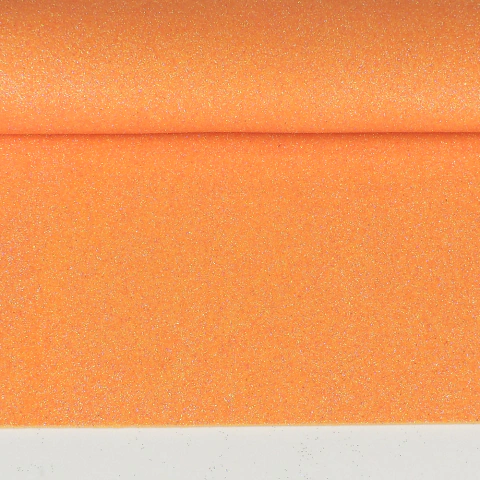 Folha de E.V.A. Gliter - Laranja - REF281 - comprar online