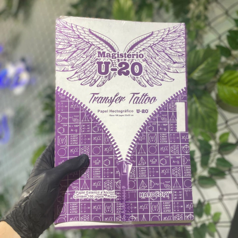 PAPEL HECTOGRÁFICO U-20 ALTA TRANSFERÊNCIA na internet