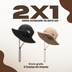 ¡OFERTA IMPERDIBLE! 2X1 GORROS AUSTRALIANOS THE NORTH FACE