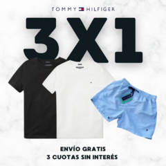 ¡OFERTA 3X1! 2 REMERAS TOMMY HILFIGER + MALLA DE REGALO