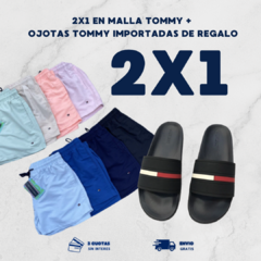 2X1 MALLA TOMMY HILFIGER + OJOTAS TOMMY IMPORTADAS