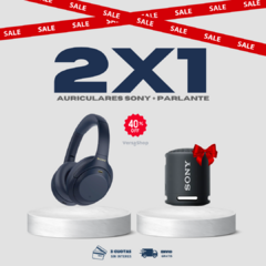 ¡SUPER OFERTA! AURICULARES SONY + PARLANTE DE REGALO