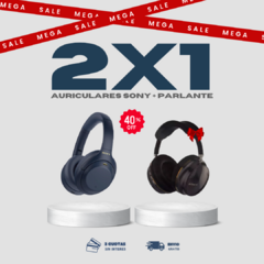 ¡SUPER OFERTA 2X1! AURICULARES SONY - comprar online