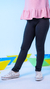 Calça Legging Flora preta