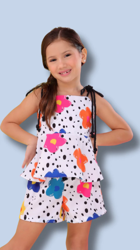 Conjunto Mavie Flor - comprar online