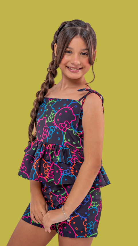 Conjunto Olivia Hello Kitty preto - comprar online