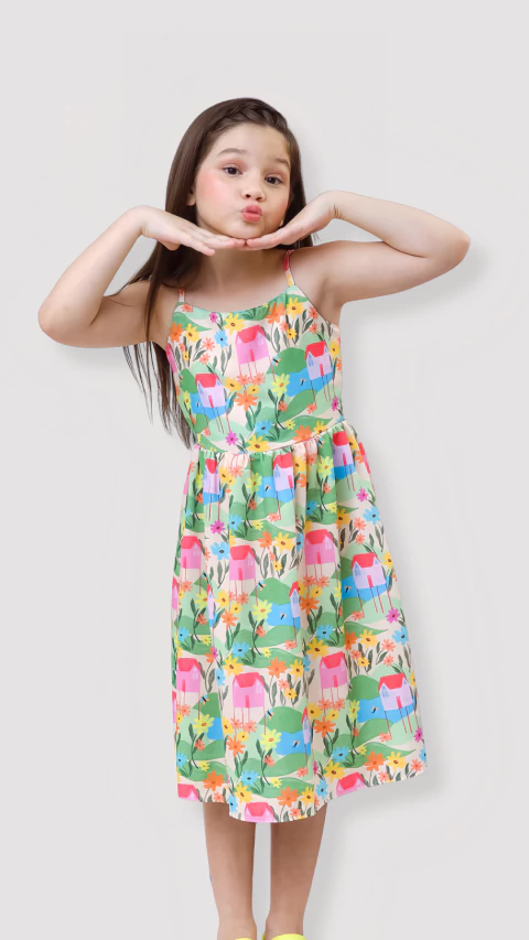 Vestido Bianca Casinhas - comprar online