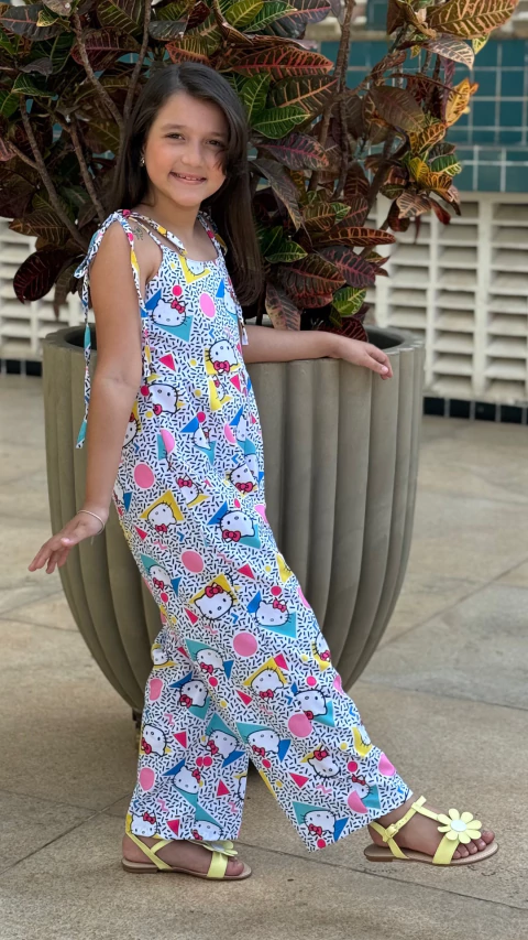 Macaquinho Lia Hello Kitty - comprar online