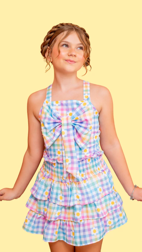 Conjunto Mel Floral short saia - comprar online