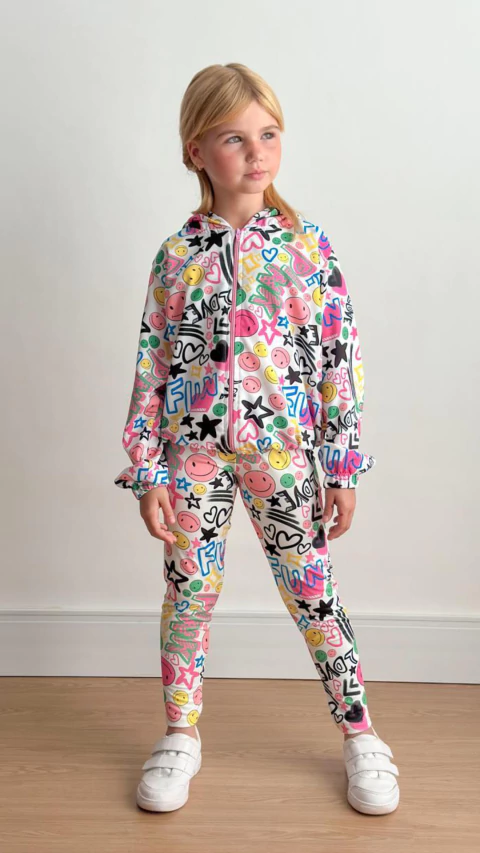 Conjunto Corta Vento Fun Love - comprar online