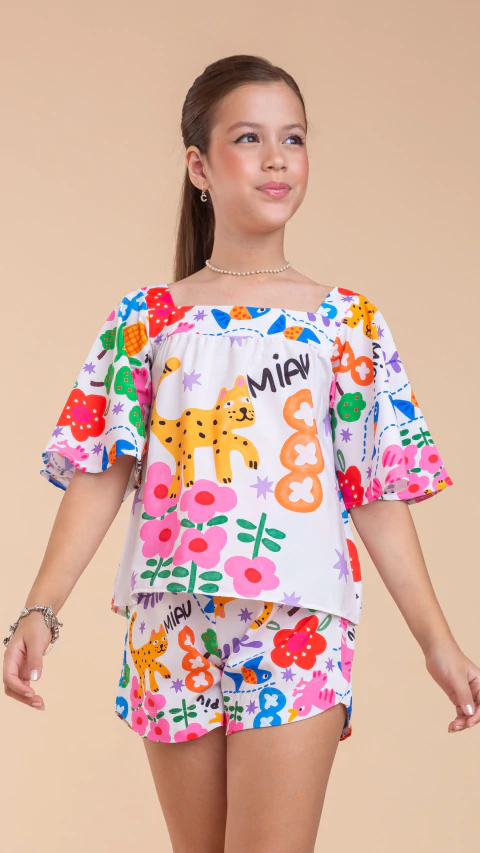 Conjunto Sophia Miau - comprar online